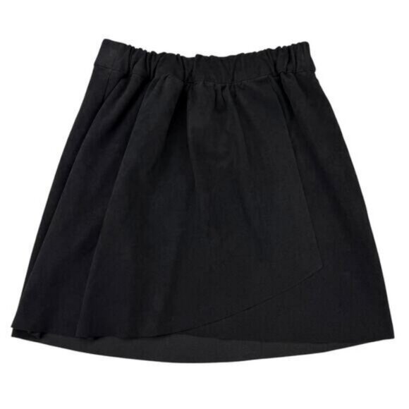 Aritzia Wilfred Free Nescher Faux Suede Mini Skirt In Black Size XS - Picture 3 of 6